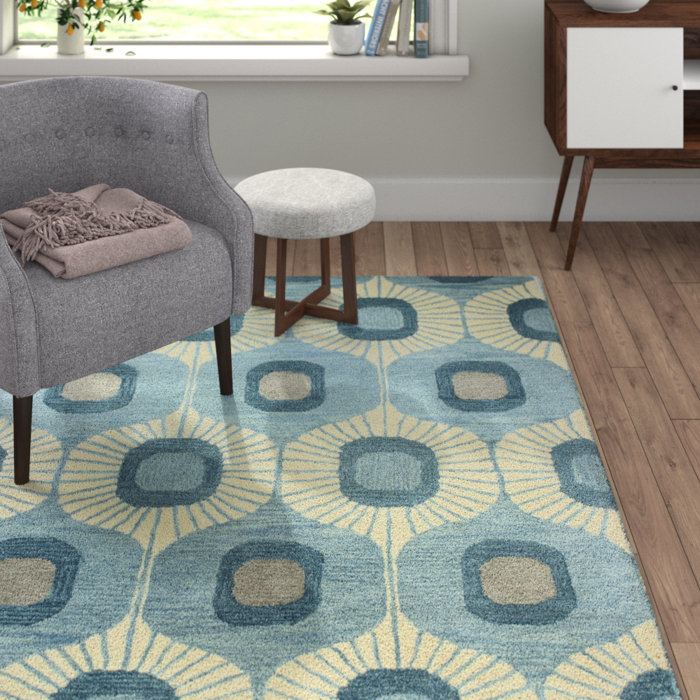 Wade Logan® Hemmer Wool Abstract Rug & Reviews Wayfair